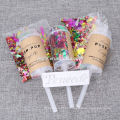 El mejor diseño barato Wedding Party Confetti Push Pop para la venta